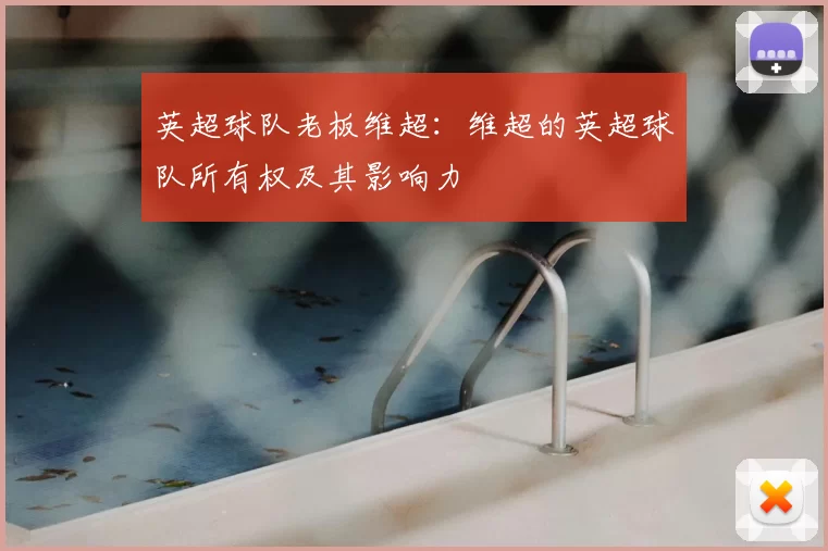 英超球队老板维超：维超的英超球队所有权及其影响力