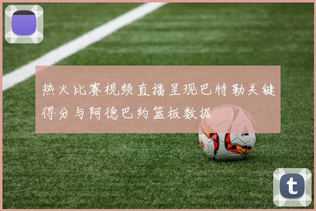 热火比赛视频直播呈现巴特勒关键得分与阿德巴约篮板数据